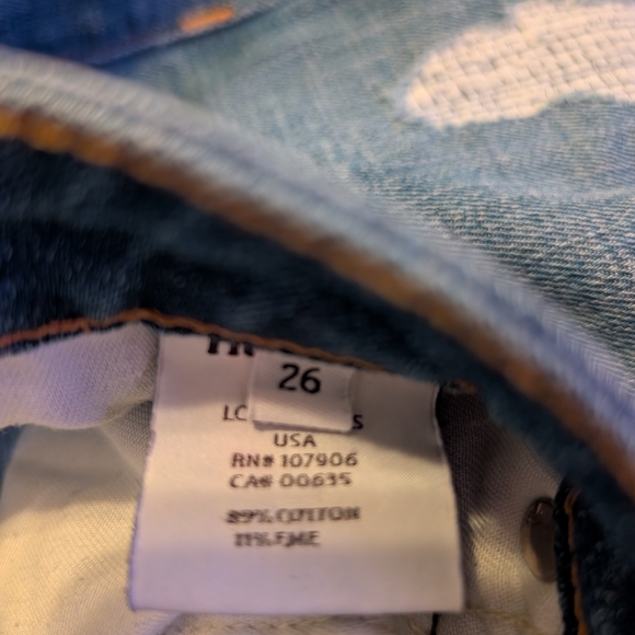 HUDSON Flare Bootcut Low-rise Jeans Size 26 - Picture 4 of 6